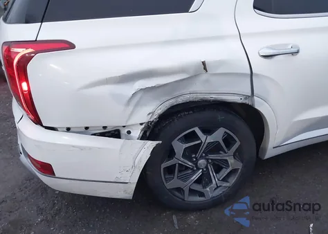 2021 Hyundai Palisade Calligraphy z USA, uszkodzony, nr VIN KM8R7DHE6MU230243